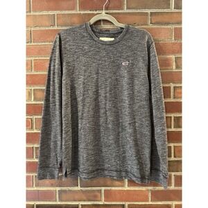 Hollister California Men's Gray Heather Long Sleeve T-Shirt Size S